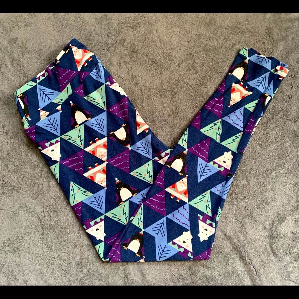 LuLaRoe TC Holiday Leggings